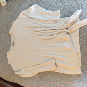 Loft Tie Front Sweater